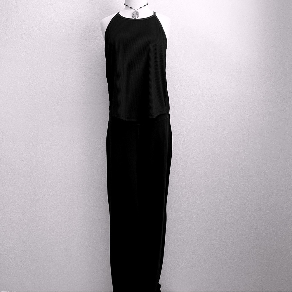 FLX Elevate Ponte Flare Wide Slit Leggings/Pants with Pockets